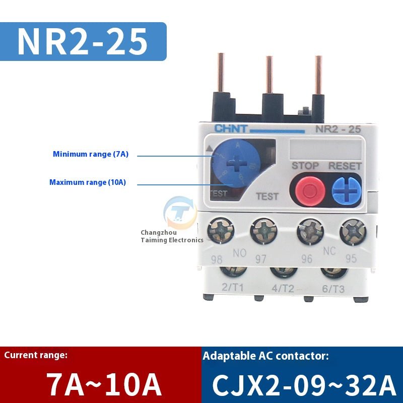 NR2 - 25 NR2 - 36 NR2 - 93 0.1 - 93A Thermal overload Relay - HomeDIYer