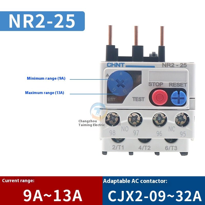 NR2 - 25 NR2 - 36 NR2 - 93 0.1 - 93A Thermal overload Relay - HomeDIYer