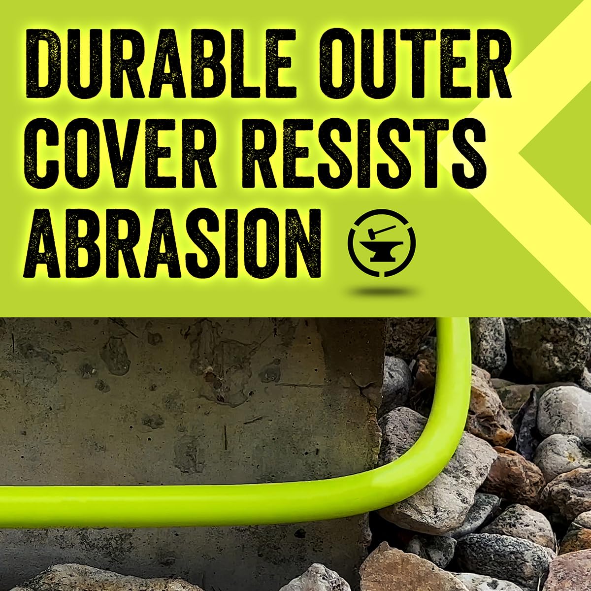 Irrigation gardening hose 5/8 in. x (25 - 100) ft., Lightweight All - Weather Water Hose, Durable and Flexible - HomeDIYer