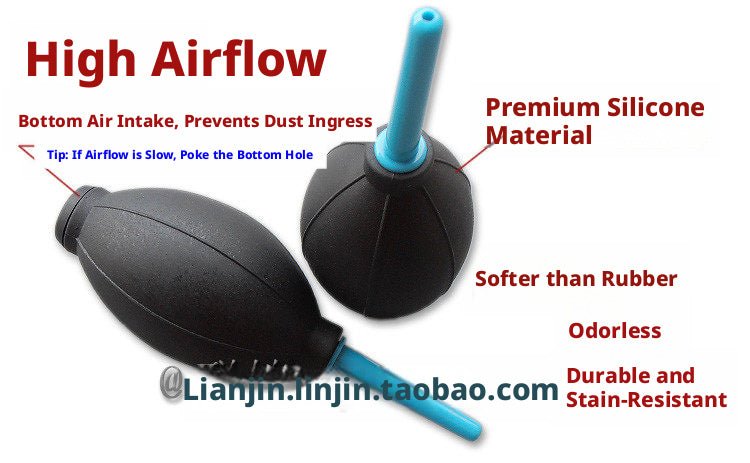 Anti - Static Brush & Air Blower Cleaning Kit – Pig Bristle Dust Removal Set for Laptops, Computers & Electronics - HomeDIYer