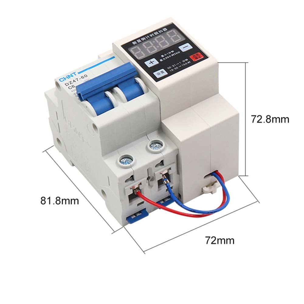 Timer Switch Circuit Breaker DZ47 - 60 220V 1A - 60A - HomeDIYer