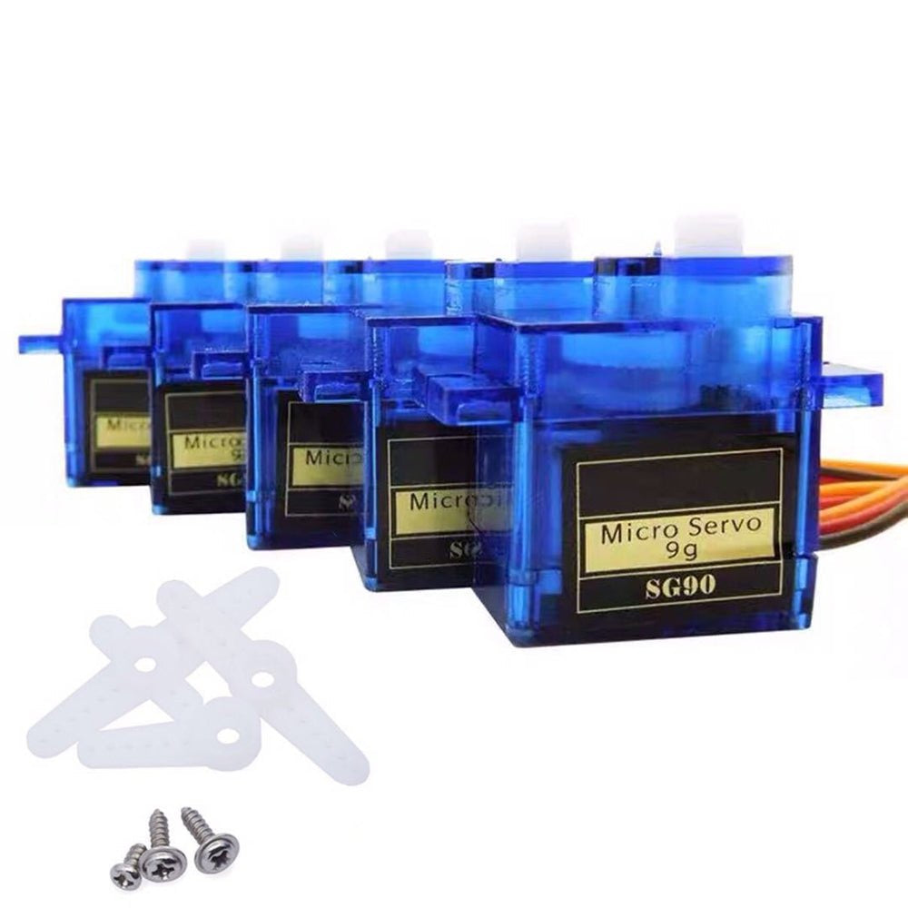 SG90 9g Micro Servo Motor Steering Gear Fixed - Wing RC Airplane 90 ° - 180 °/360 ° - HomeDIYer