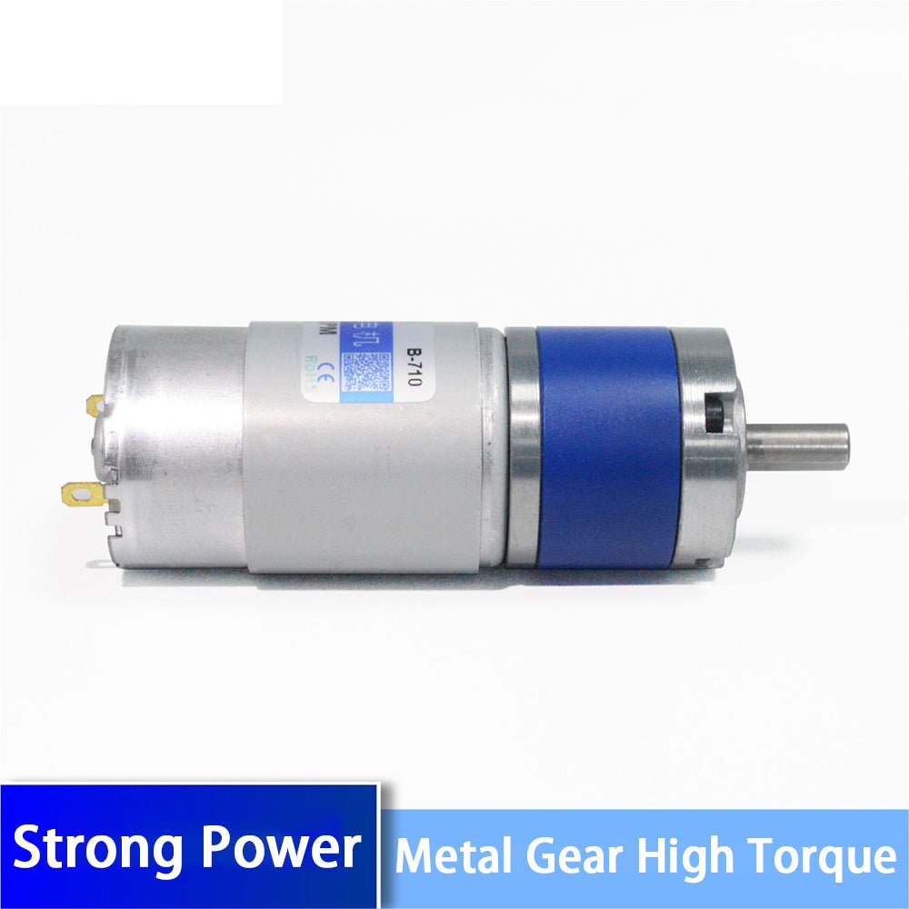 DC12V 24V CM36 - 555 Planetary Gear Motor Speed Reducing Geared Motor Large Torque - HomeDIYer