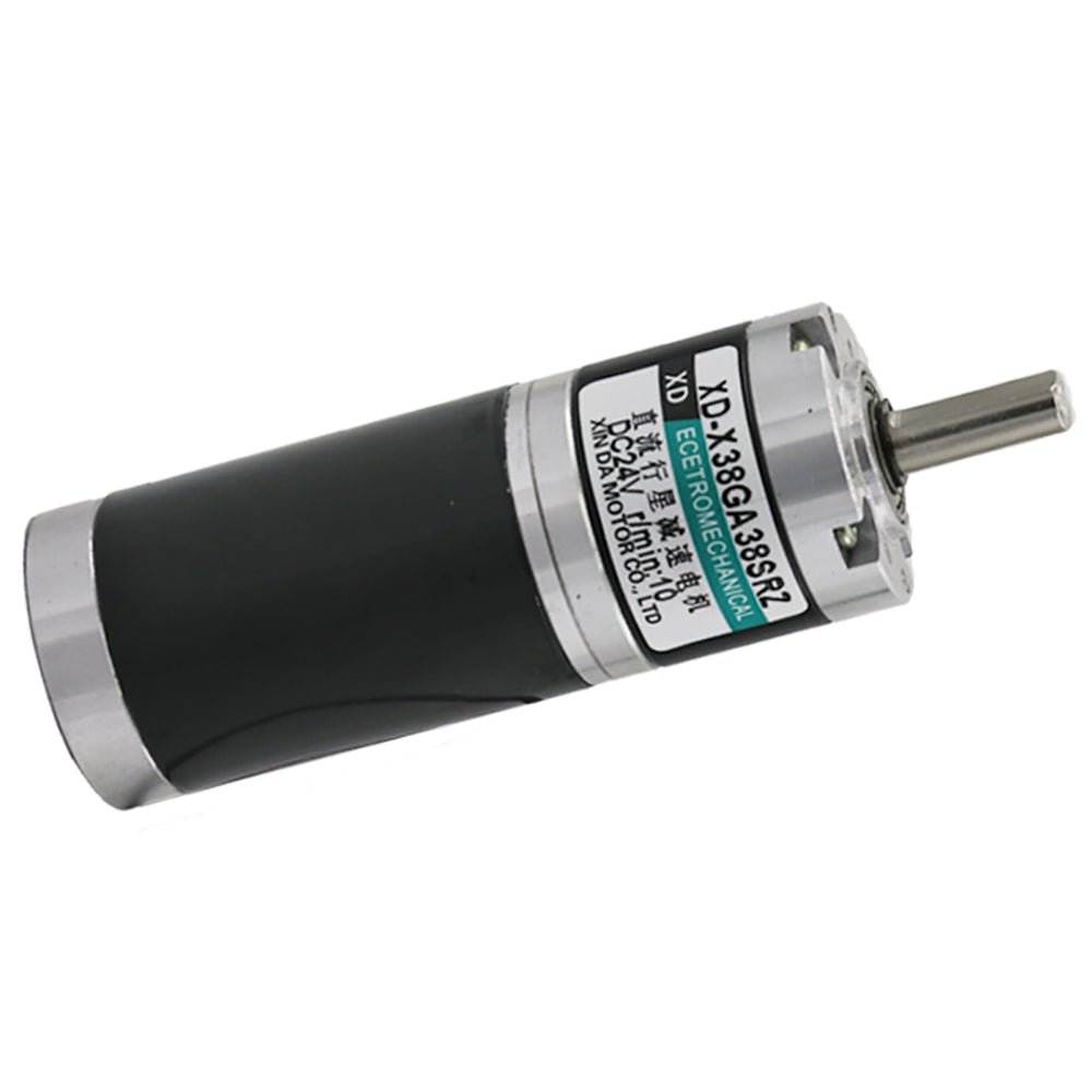 DC 12V/24V Planetary Gearbox Gear Motor 5RPM - 400RPM 10W High Torque 38GA/38SRZ - HomeDIYer