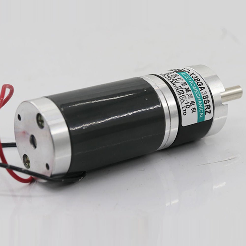 DC 12V/24V Planetary Gearbox Gear Motor 5RPM - 400RPM 10W High Torque 38GA/38SRZ - HomeDIYer