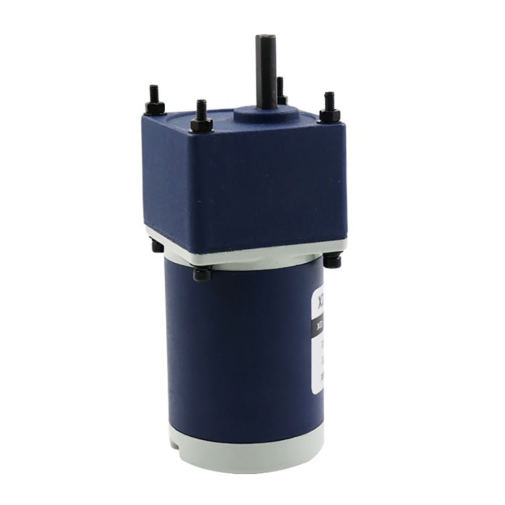 DC 12V/24V Gear Motor 10 - 600RPM 15W Gearbox Reduction Motor 2D15GN - C Reversible - HomeDIYer