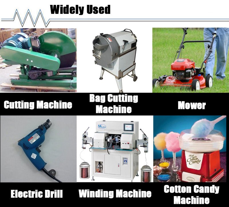 Permanent Magnet Motor DC 12V/24V 2000 - 8000RPM 15W High Speed 50SRZ - Y Reversible - HomeDIYer