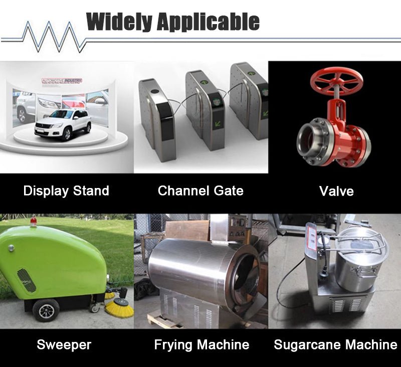 DC 12V/24V 30W Gear Motor 10~600 RPM CW/CCW Full Metal Gearbox Motors 2D30 - 24GN - HomeDIYer