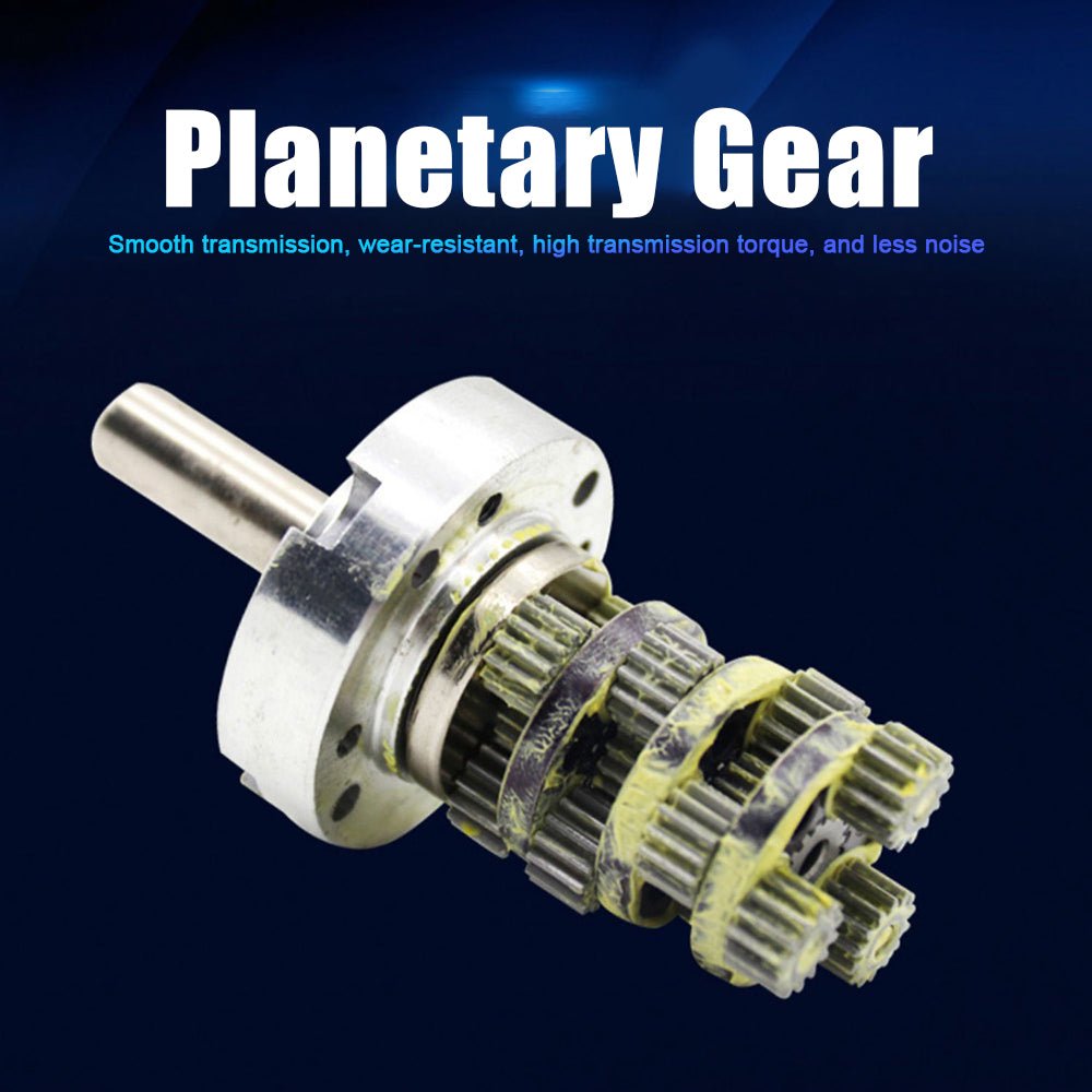 DC 12V/24V Planetary Reduction Gear Motor 10~500 RPM Large Torque 42XA775 CW/CCW - HomeDIYer