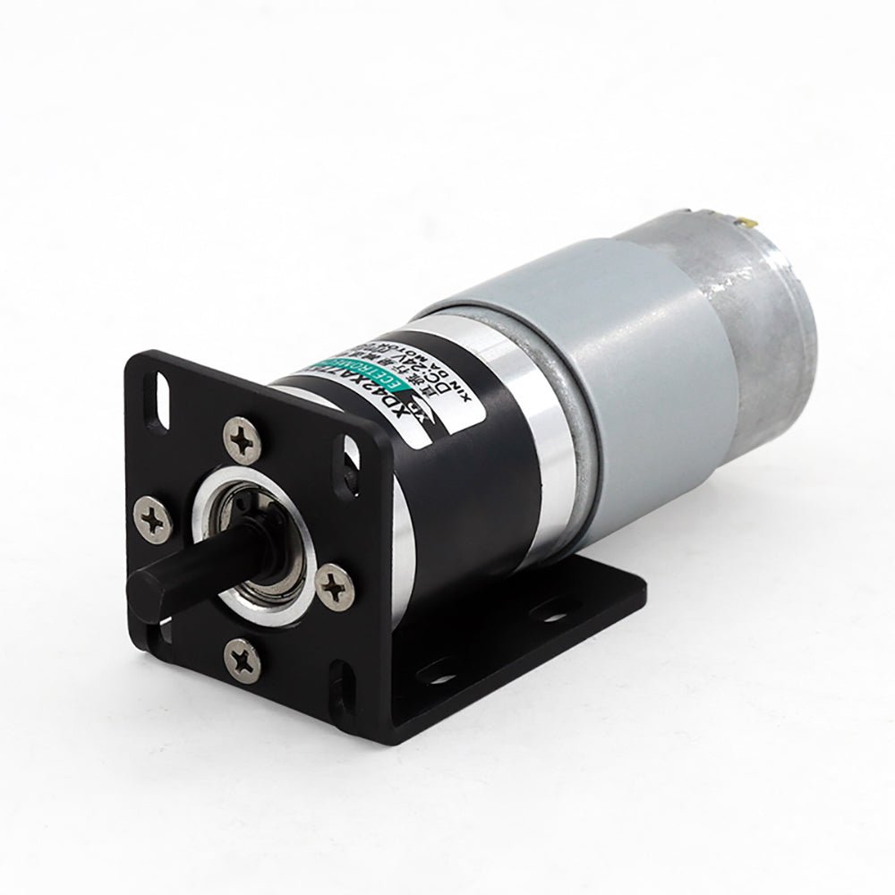 DC 12V/24V Planetary Reduction Gear Motor 10~500 RPM Large Torque 42XA775 CW/CCW - HomeDIYer