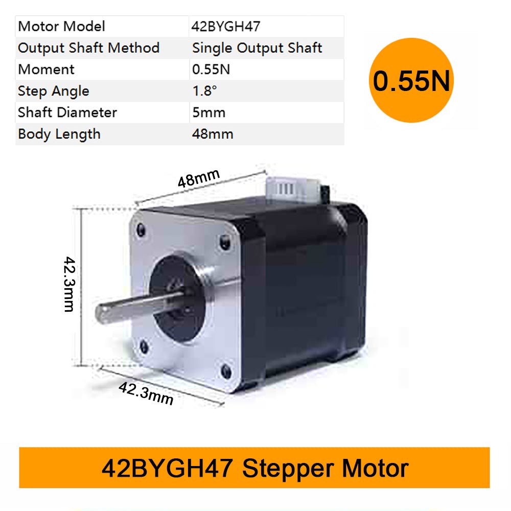 42BYGH34 Stepper Motor + TB6600 / DM542C Driver Controller 4A Micro - Step CNC Kit - HomeDIYer