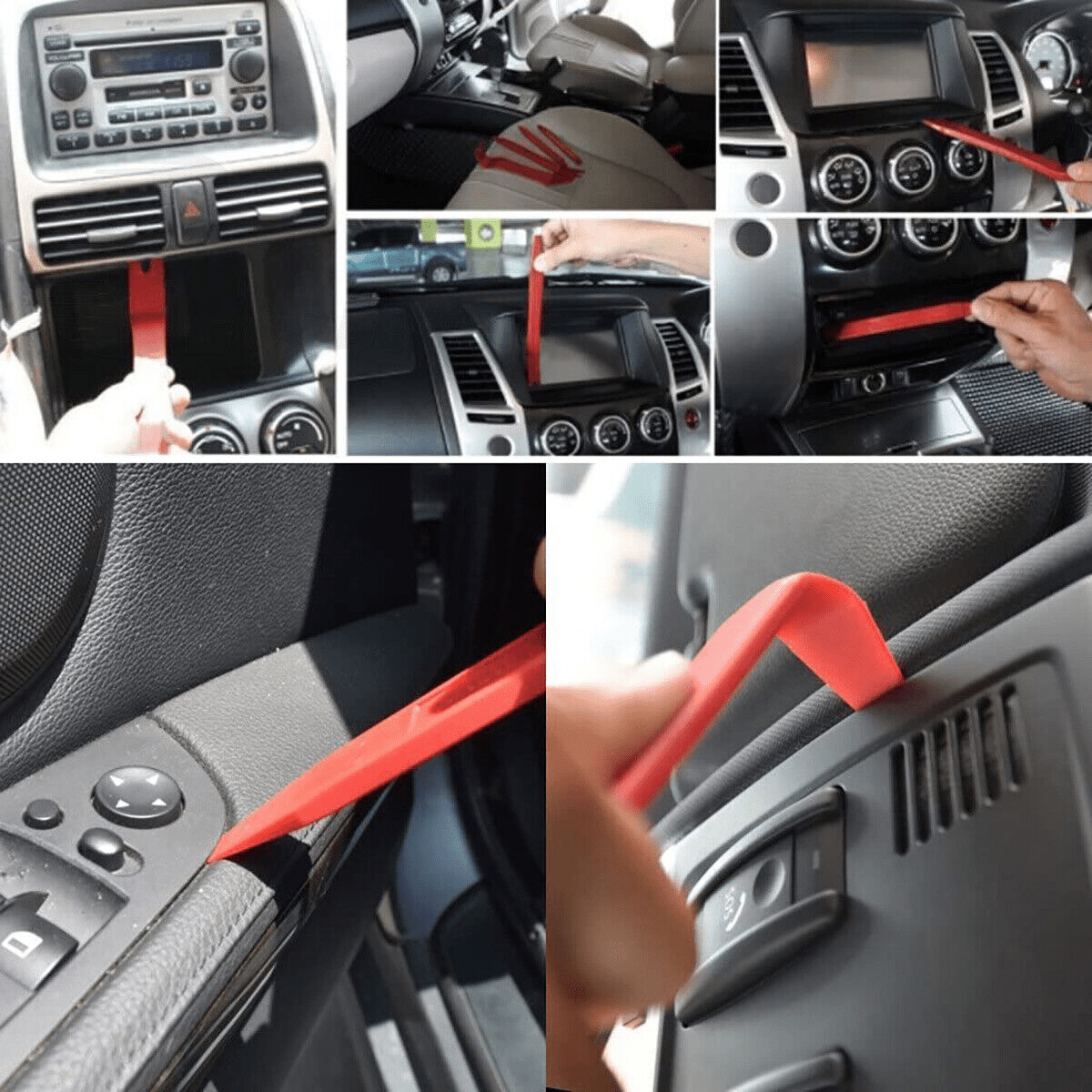 158x Car Door Plastic Trim Panel Dash Interior Installation Removal Pry Tool Set - HomeDIYer
