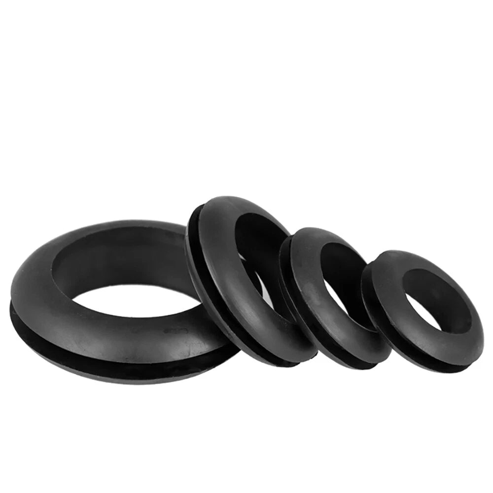 Wiring Grommets - Rubber Open Grommet - For Cable Wire Panel Car Hole 3mm - 60mm - HomeDIYer