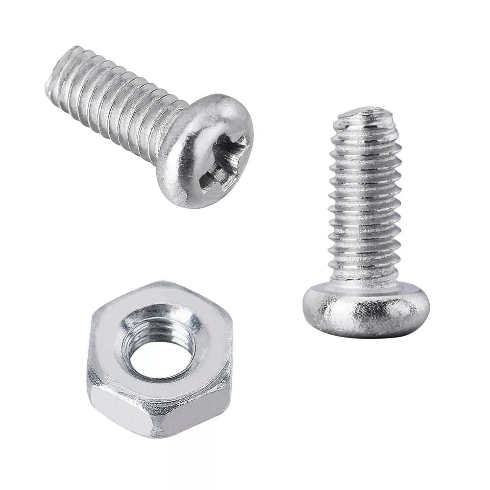 180Pcs M3 PCB Hex Male Female Spacer Threaded Brass Standoffs Screws Nuts Set - HomeDIYer