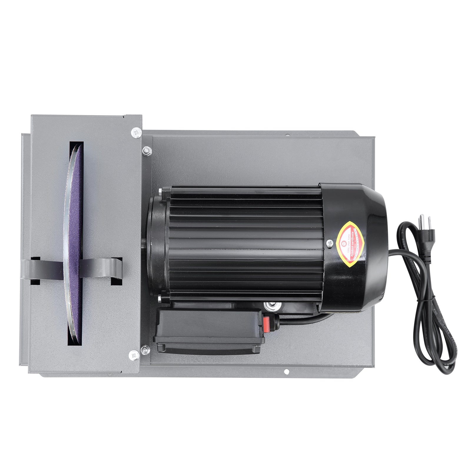 Lawn Mower Blade Sharpener, 1HP 750W Lawnmower Blade Grinder with 9-inch Ceramic Grinding Wheel, Powerful Bench Mower Sharpening Machine for High/Low Lift Blades, Gator Blades, Flat Blades