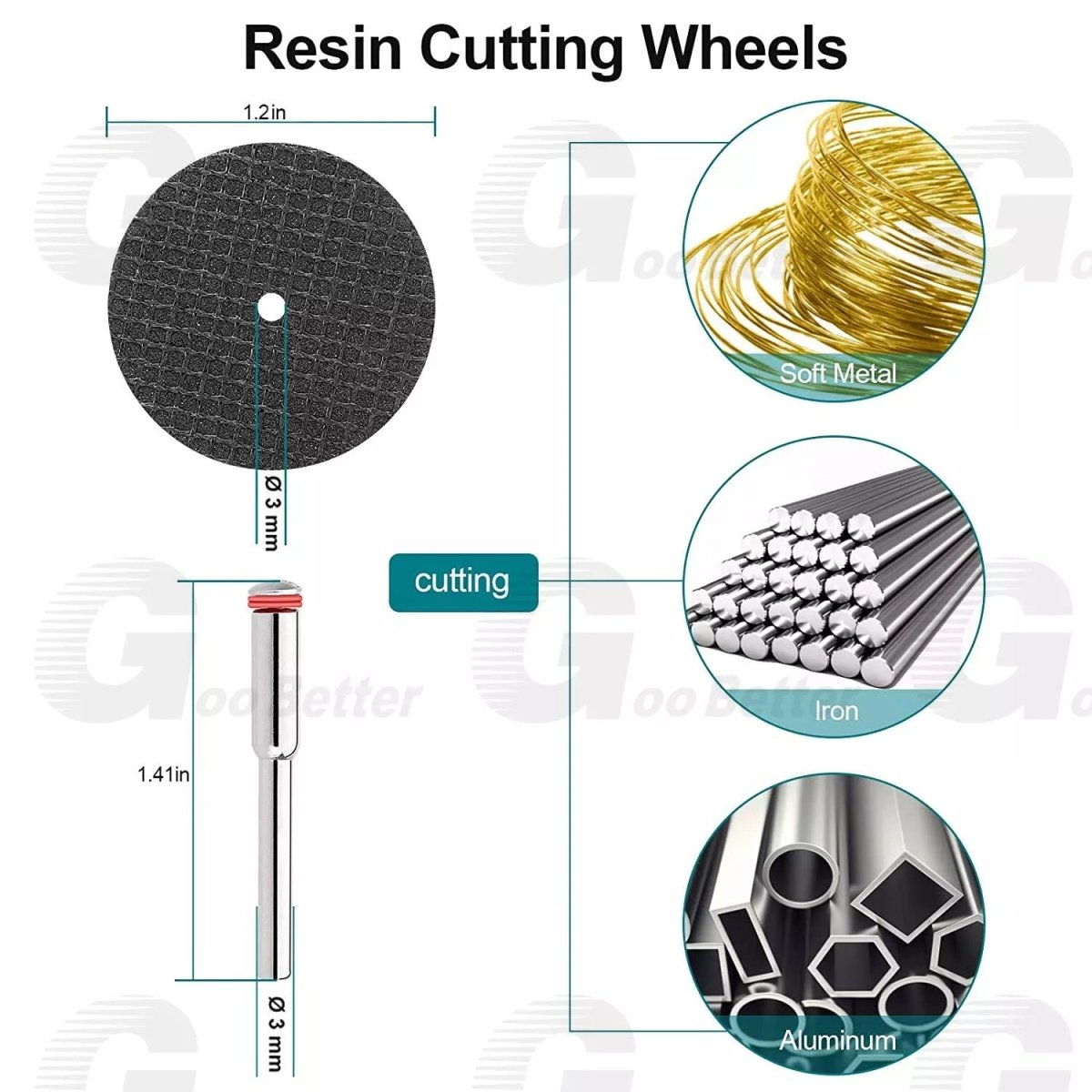 31Pcs Cutting Wheel Set for Dremel Rotary Tool HSS Circular Saw Blades Discs - HomeDIYer