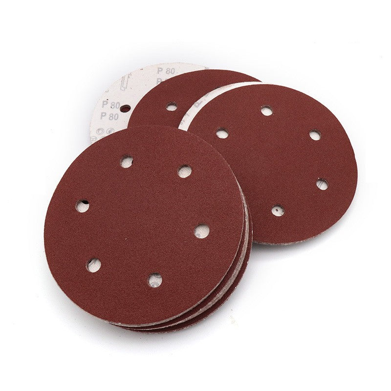 125/150/225 mm Sanding Discs 6 Hole Sandpaper 40-2000 Grit Orbital Sander Pads