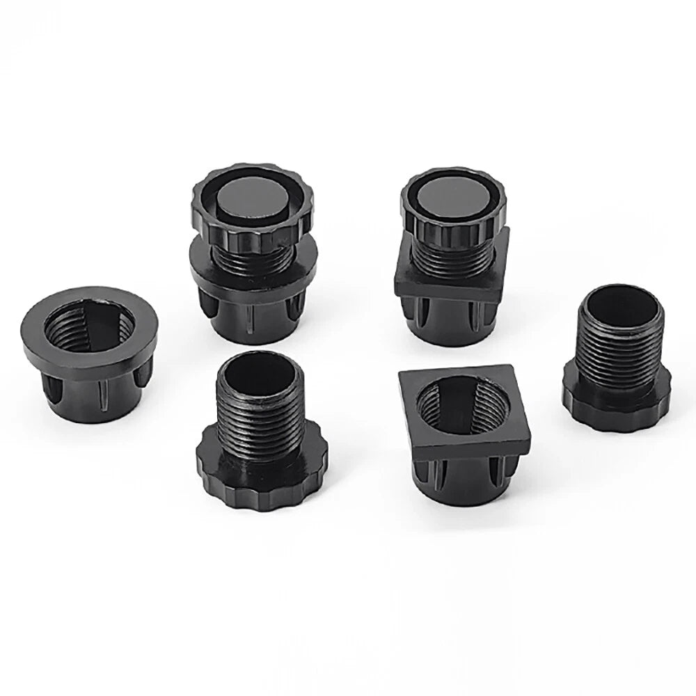 Adjustable Feet,Square/Round Tube Inserts Kit Furniture Glide Adjustable Leveler - HomeDIYer