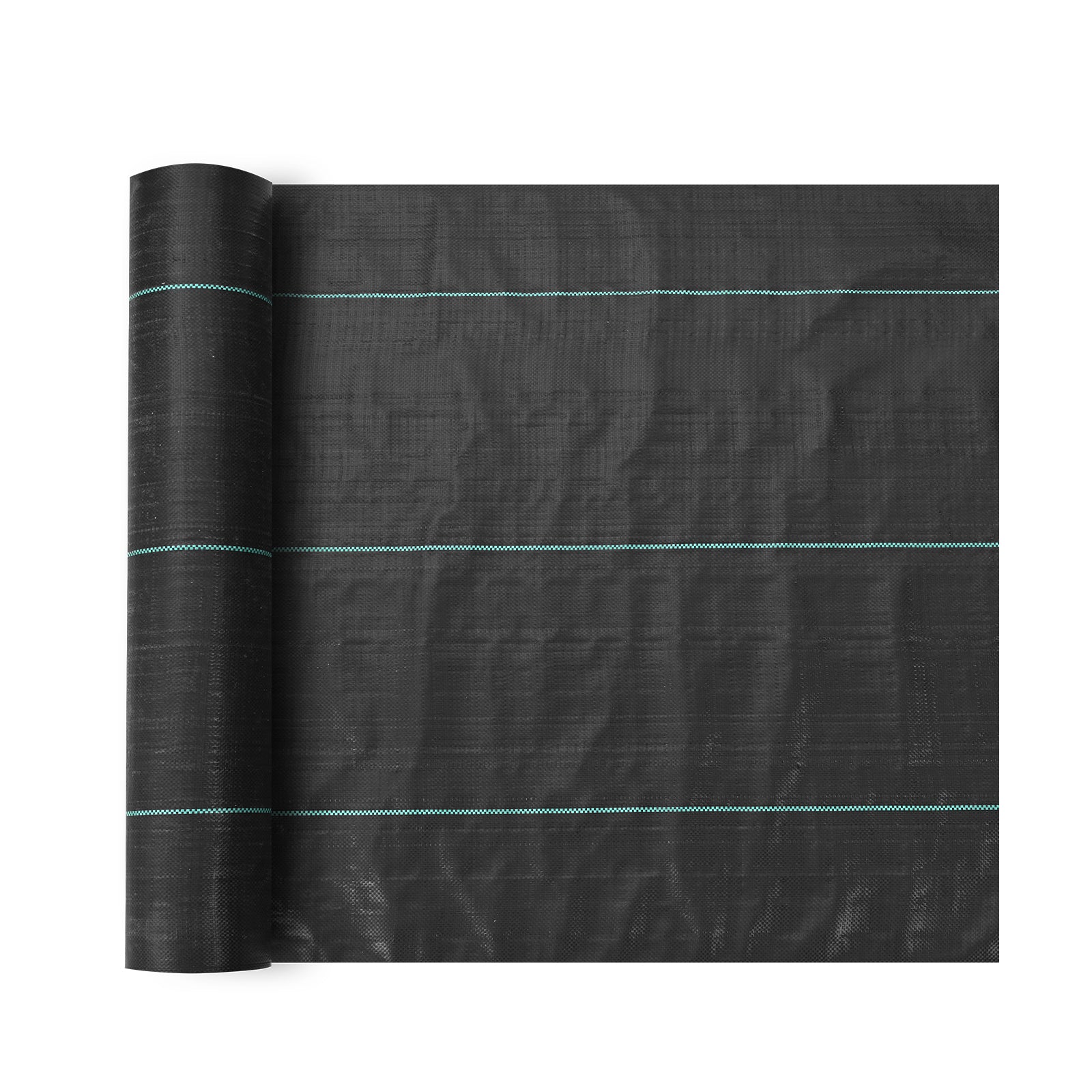 4FTx300FT Premium Heavy Duty Weed Barrier Landscape Fabric, 3.2OZ Woven Geotextile Fabric Under Gravel, High Permeability for Weed Blocker Weed Mat, Driveway Fabric, Weed Control Garden Cloth