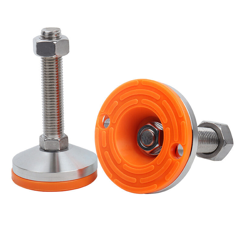Anti‑Slip Heavy Levelling Machine Feet – Stainless Steel, Adjustable Height M8–M30 (30–200mm Lengths)