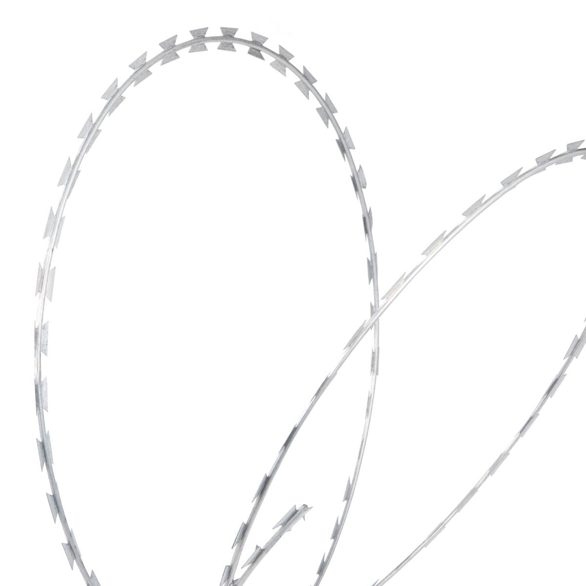 Razor Wires Razor Barbed Wire 246ft,5 Coils 49 ft Razor Wire Fencing Razor Fence Non - Rusting Razor Ribbon Barbed Wire Razor Wire Fence Rolls Razor Useful Protection for Garden - HomeDIYer