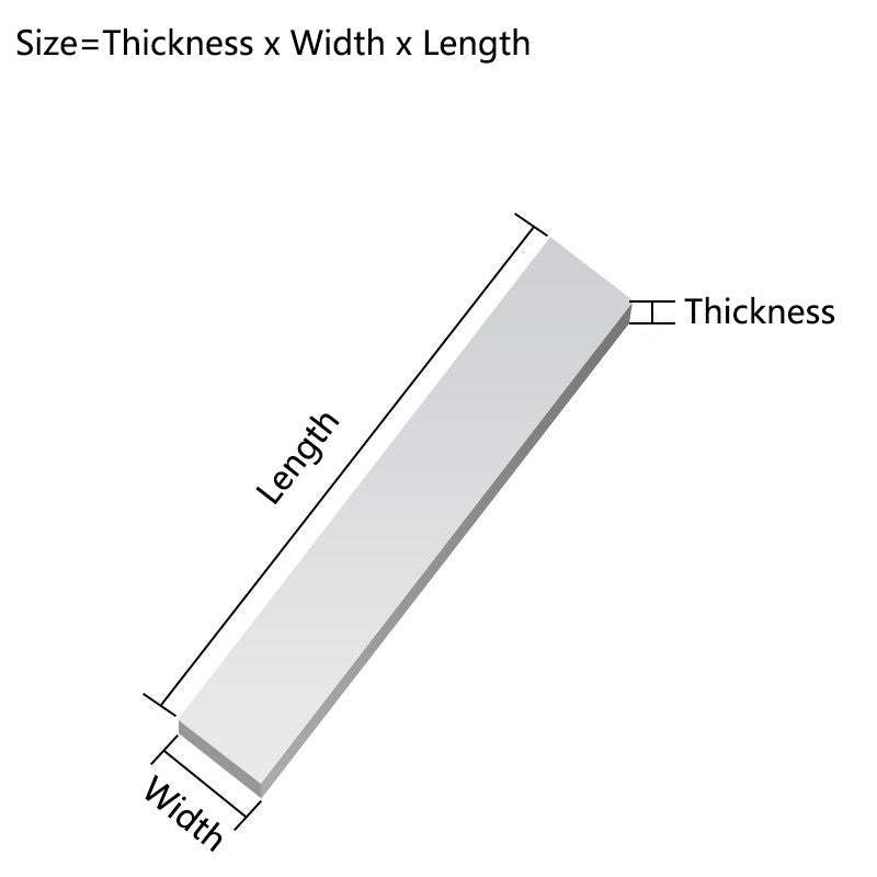 HSS Steel Flat Bar Strip Metal Plate 18-80mm Width 300mm Long Lathe Turning Tool
