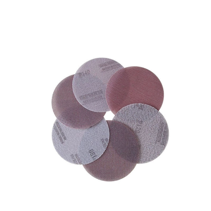 125mm 5" Dust-Free Mesh Sanding Discs Sandpaper Grit 80 120 180 240 320 - 800