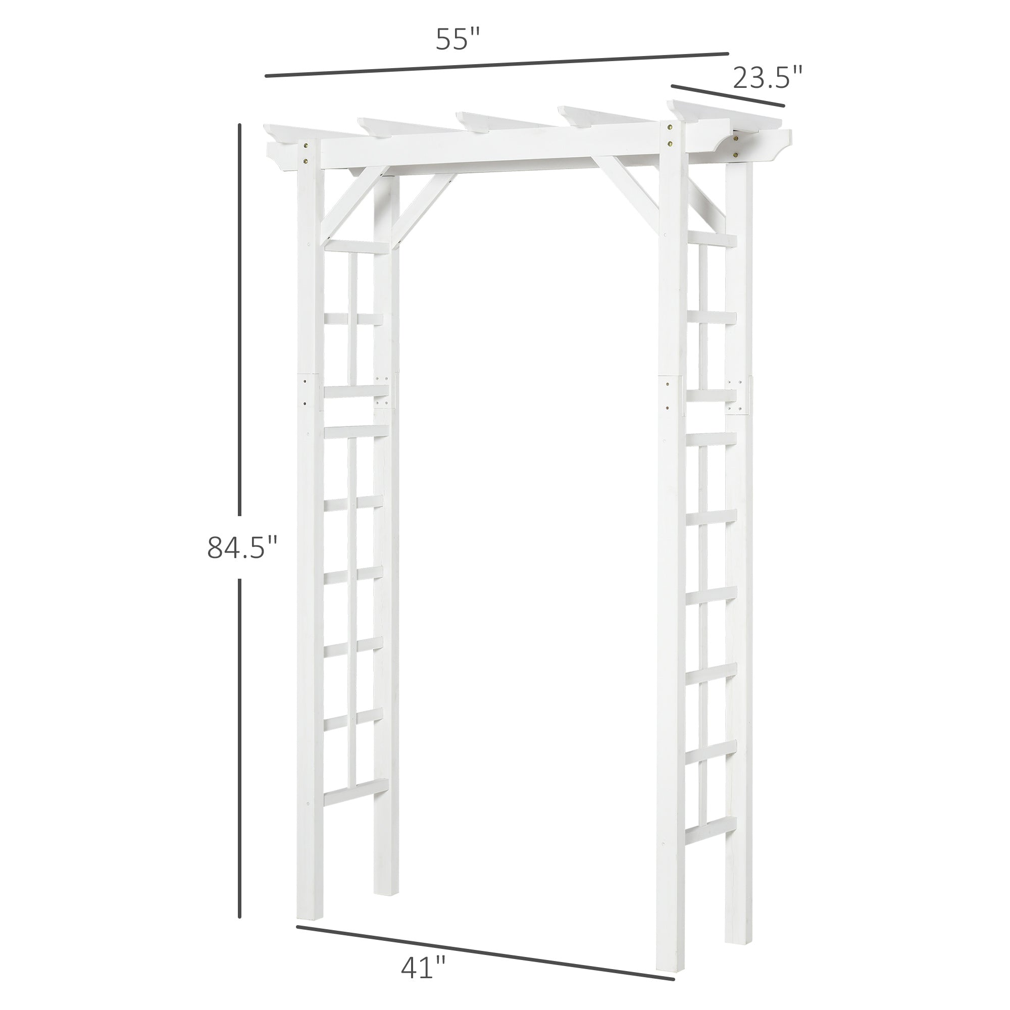 Outsunny Galvanized Raised Garden Bed, 24" x 24" x 11.75" Outdoor Planter Box with Trellis Tomato Cage and Open Bottom for Climbing Vines, Vegetables, Flowers in Backyard, Garden, Patio, Green