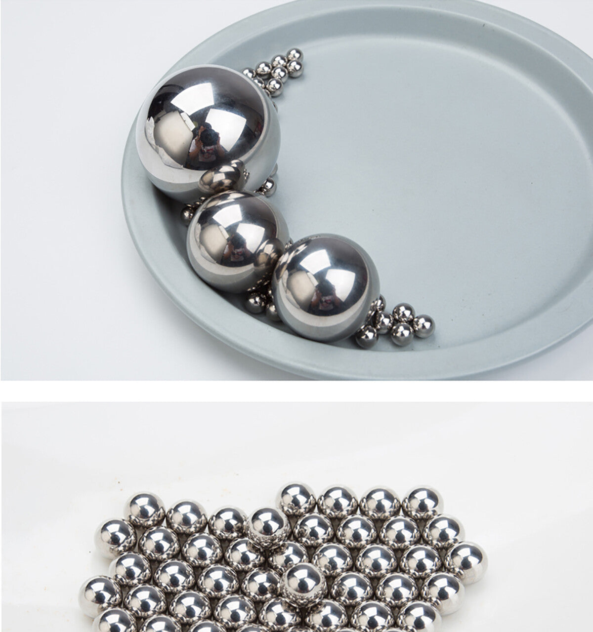 High-Quality AISI 440C Stainless Steel Ball Bearings (1mm-30mm), G10 Precision
