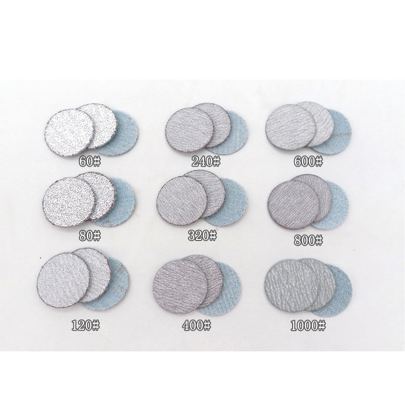 1" Inch 25mm Sanding Disc Sandpaper Dry Use Hook & Loop Sandpaper 60#-1000# Grit