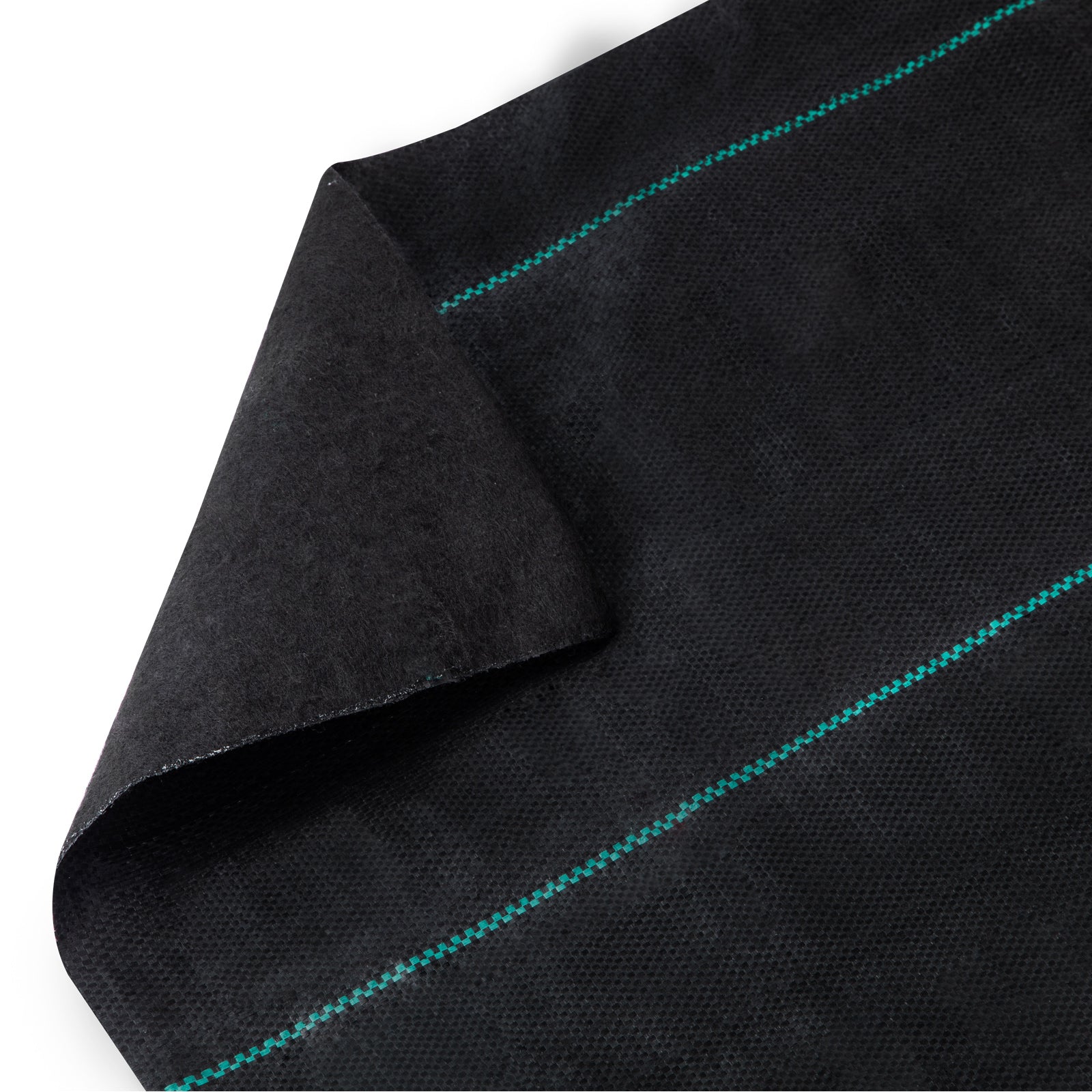 5ft x 250ft Premium 5oz Woven Weed Barrier Landscape Fabric — Heavy‑Duty Ground Cover for Garden, Lawn & Driveway Black