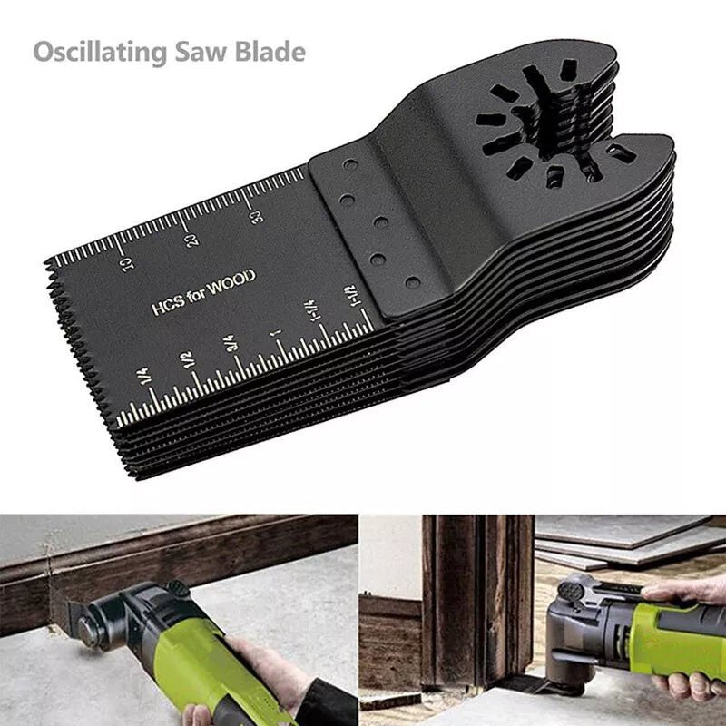 20Pc Oscillating Saw Blade 34mm Multi Tool Blades Quick Release for Wood Cutting - HomeDIYer
