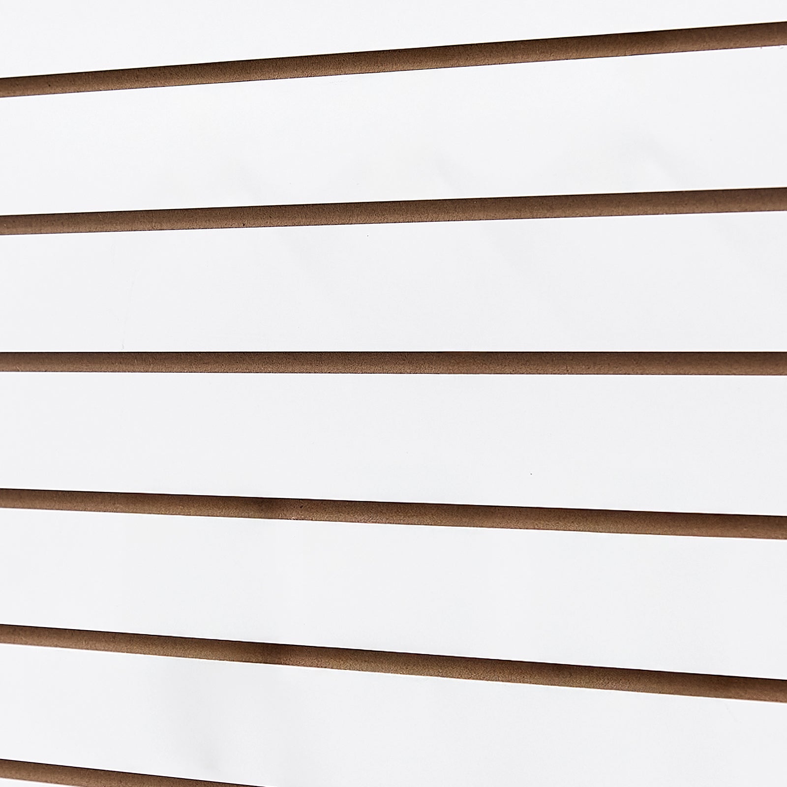 4 x 4 ft Slat Wall Paneling MDF White Garage Slatwall with Modular Design