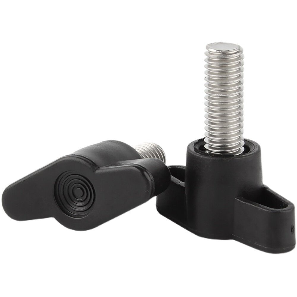 M4 M5 M6 M8 Wing Knob T - Handle Thumb Screw Bolts – Plastic Clamping Knob with Male Thread - HomeDIYer