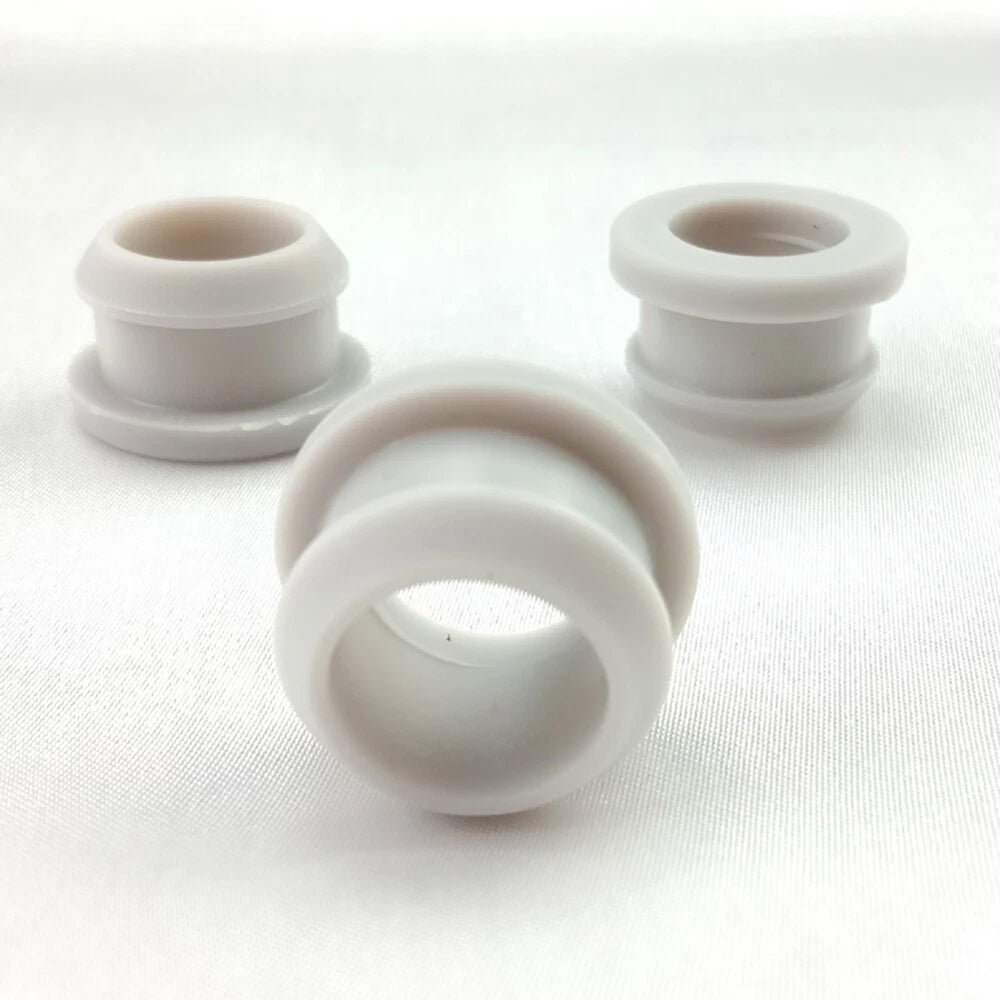Snap Rubber Grommet Plug Seal Anti - Scratch for Electrical Box Cable Pipe White - HomeDIYer