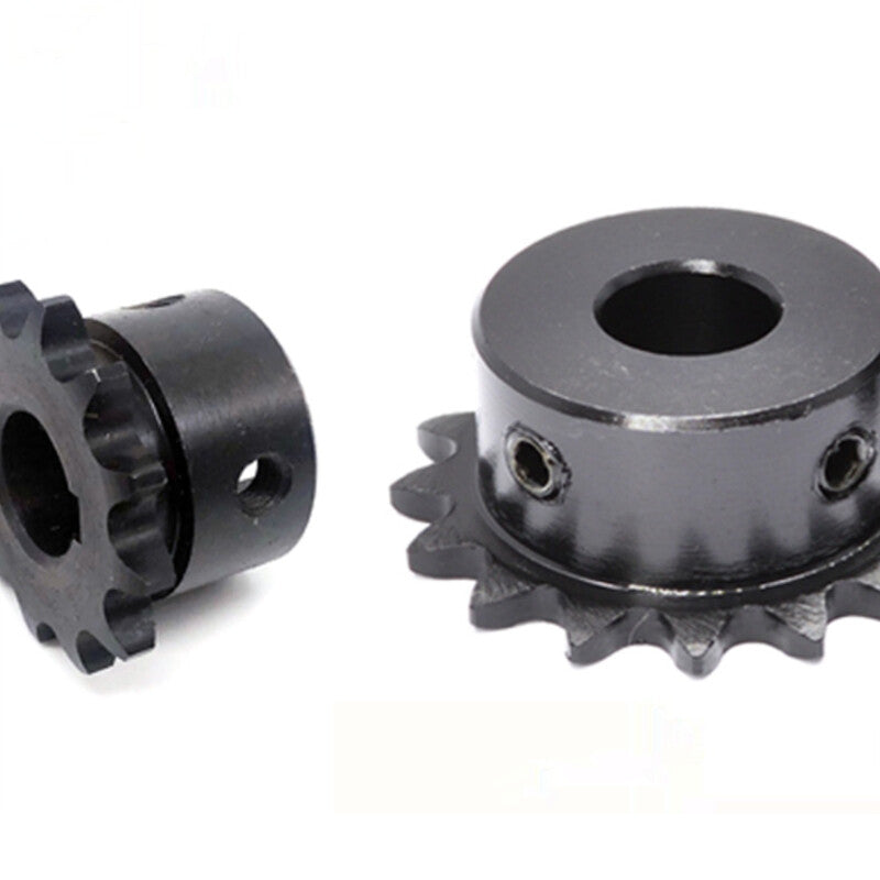 Hole 8mm-20mm Steel Chain Sprocket Pilot Bore 04C 26T-30T Sprockets Roller Chain