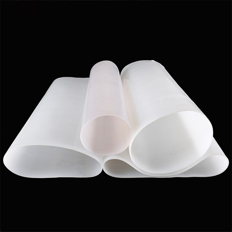 Silicone Rubber Pipe Sleeve — Round O-Shaped Soft Hose, ID φ20mm–225mm × 1M