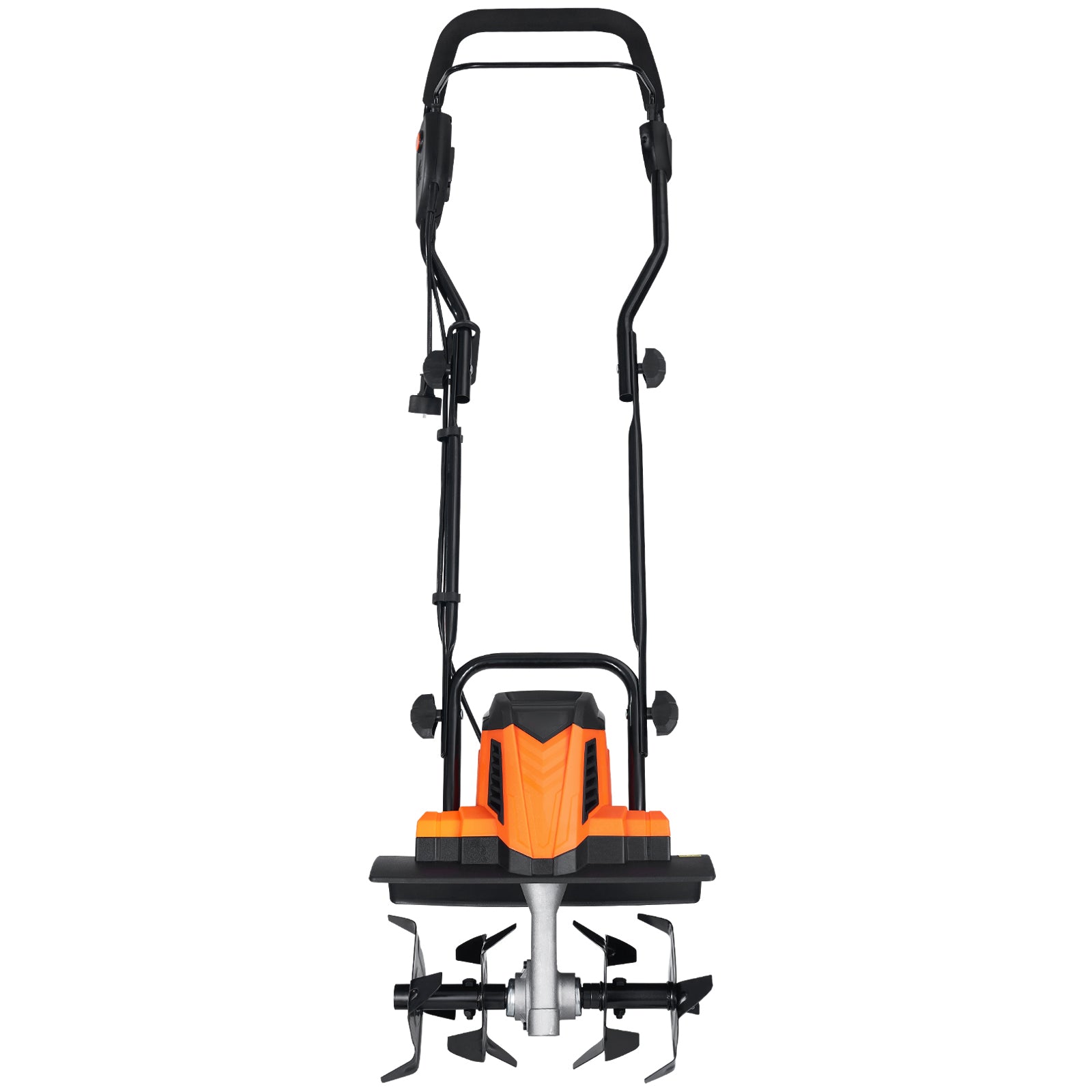10 Amp Electric Tiller, 14" Tilling Width 3.94" Tilling Depth Corded Electric Tiller/Cultivator, Steel Mn Tines, Rototiller for Garden Lawn Soil Digging
