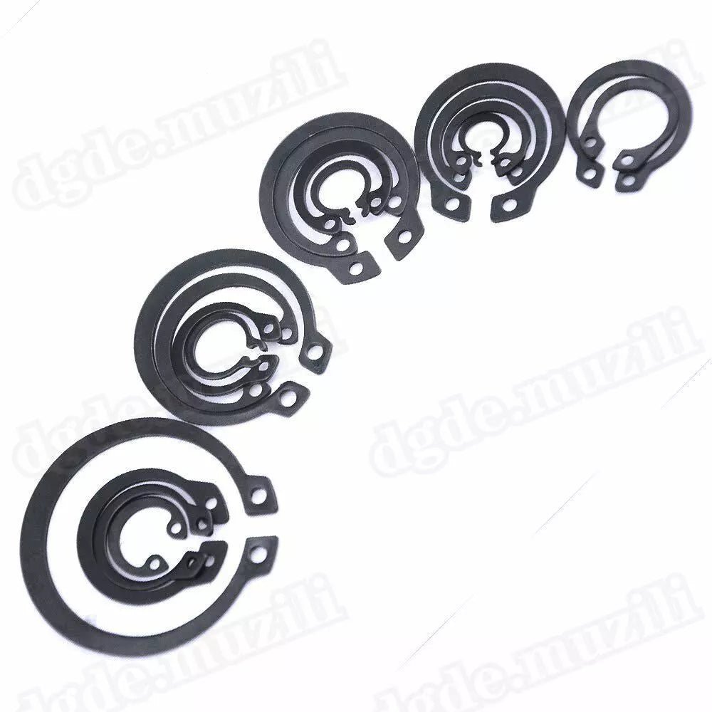 200× C - Clips Internal External Circlip Retaining Clip Ring Assortment Kit M6 - M32 - HomeDIYer