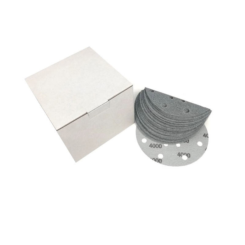 150mm Wet and Dry Sanding Discs 6 inch Sandpaper Hook and Loop Pads 17 Hole