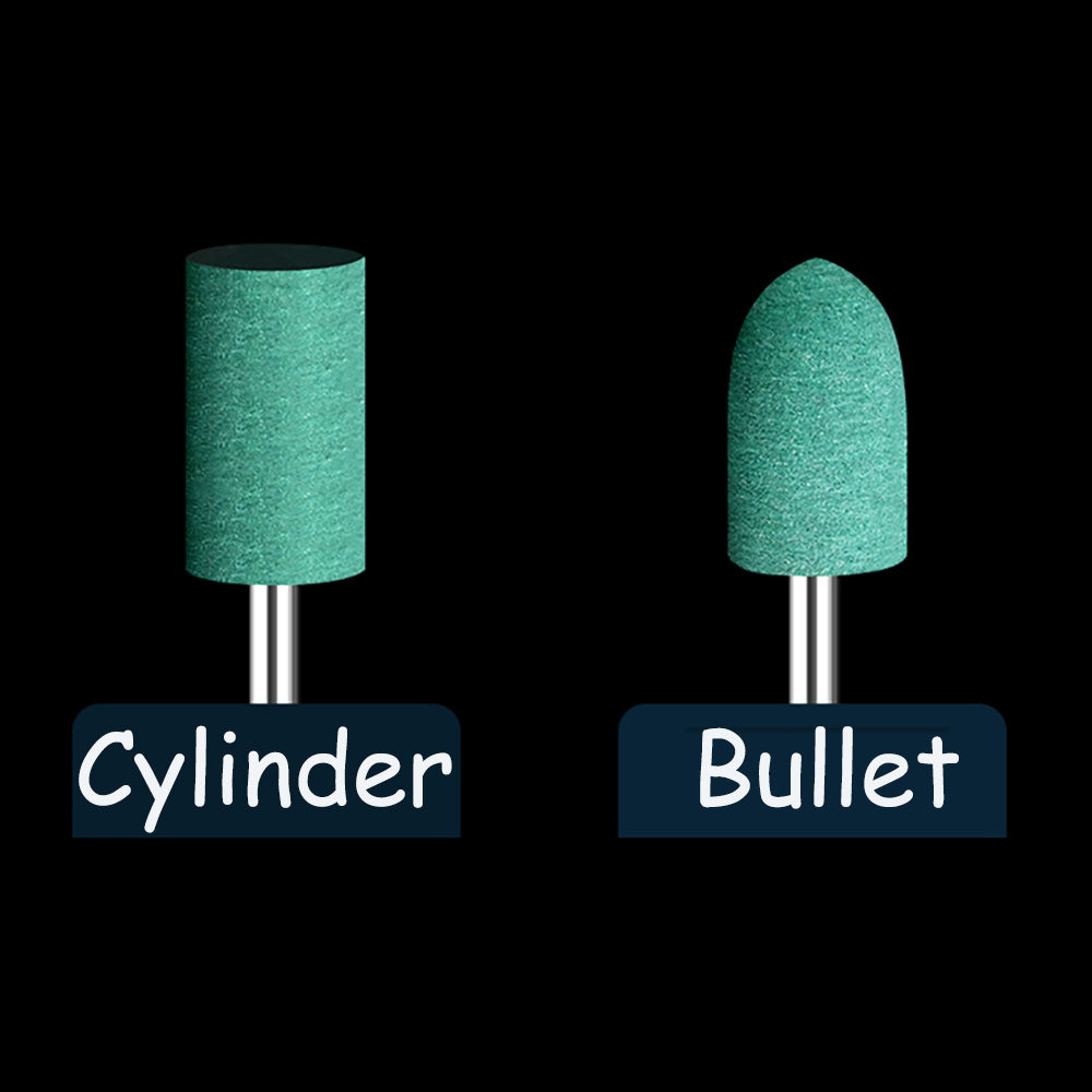 Rubber Grinding Sanding Polishing Head Rotary Tool Amber Beeswax Bodhi Mirror