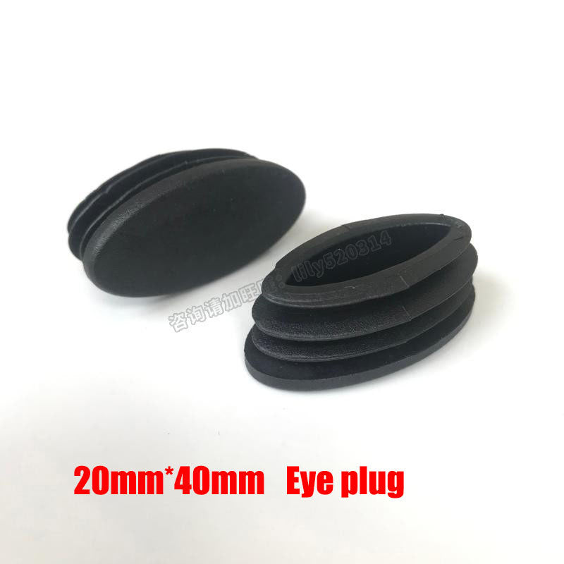 Assortment of different shaped pipe plugs - arched, oval, round