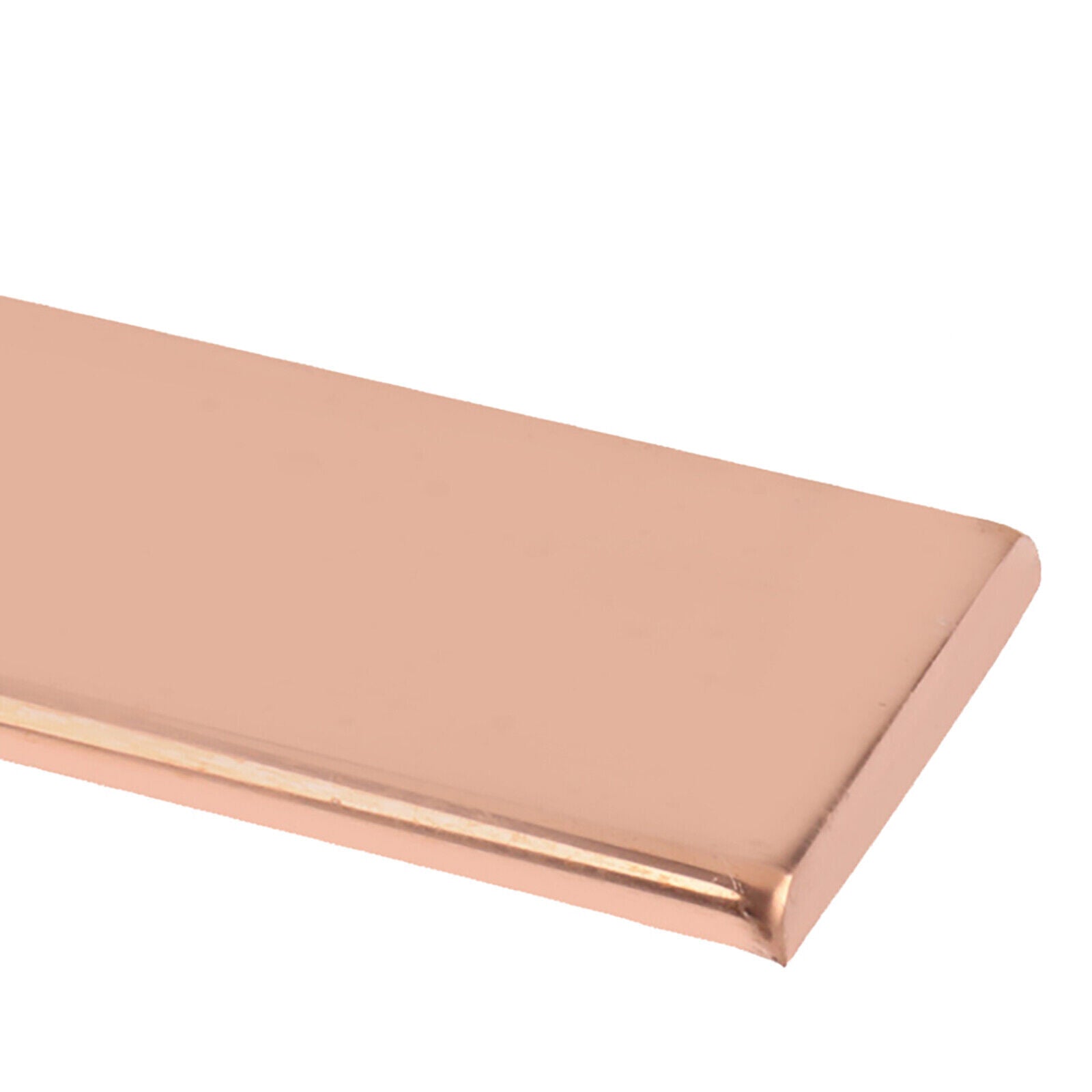 Highly Pure Copper Strip Flat Bar Cu Metal Plate Sheet 20-100mm Wide 10mm Thick