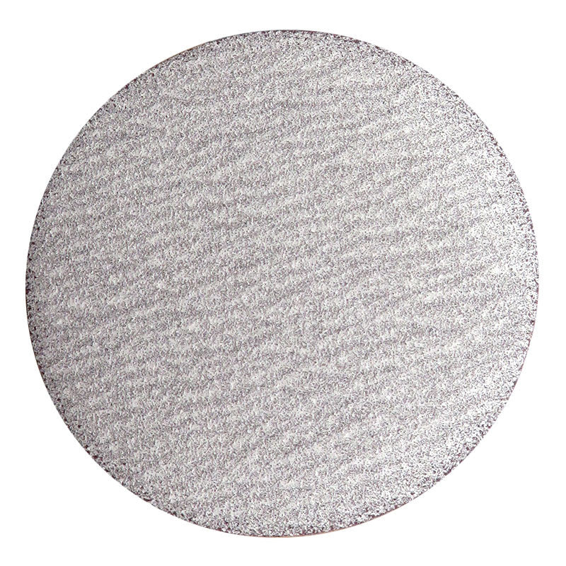 Product label for 100mm dry sanding pads, highlighting the grit range (P60-P1000) and compatibility with various sanding surfaces.