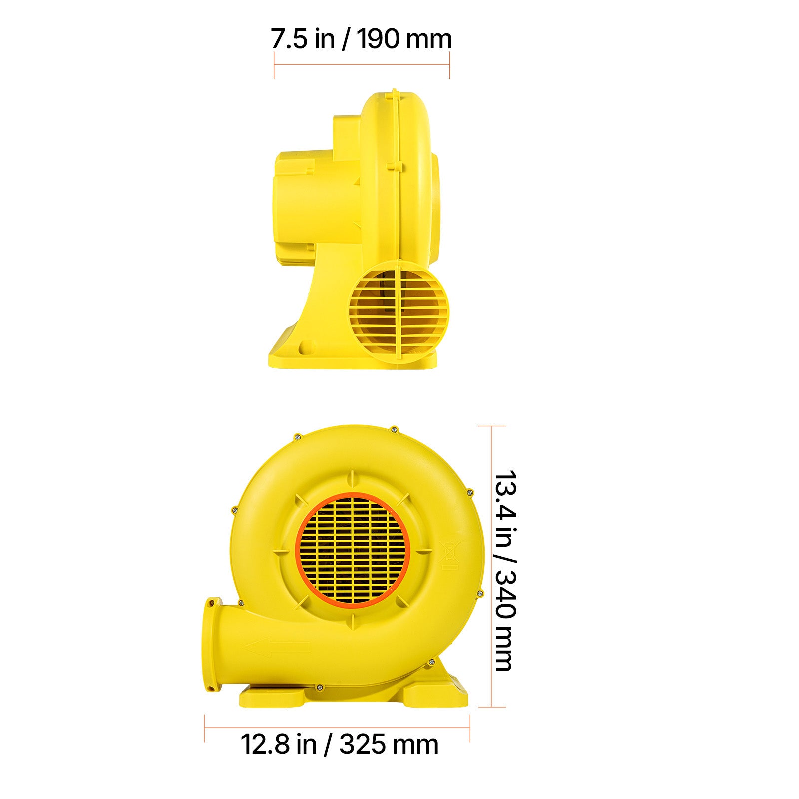 Inflatable Bounce House Blower 0.9&1HP 750W for Commercial Bounce House