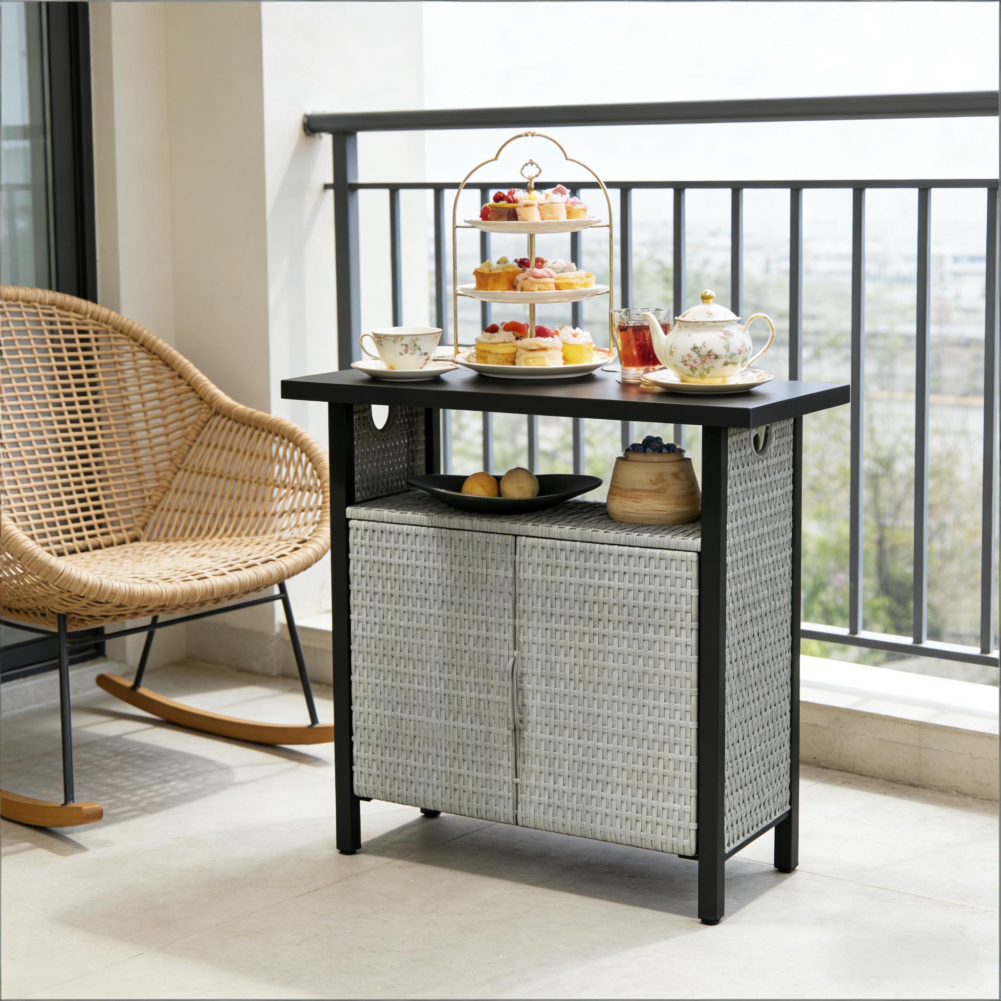 Coffee Table,Outdoor Towel Storage Cabinet Organizer,Outdoor Bar Table