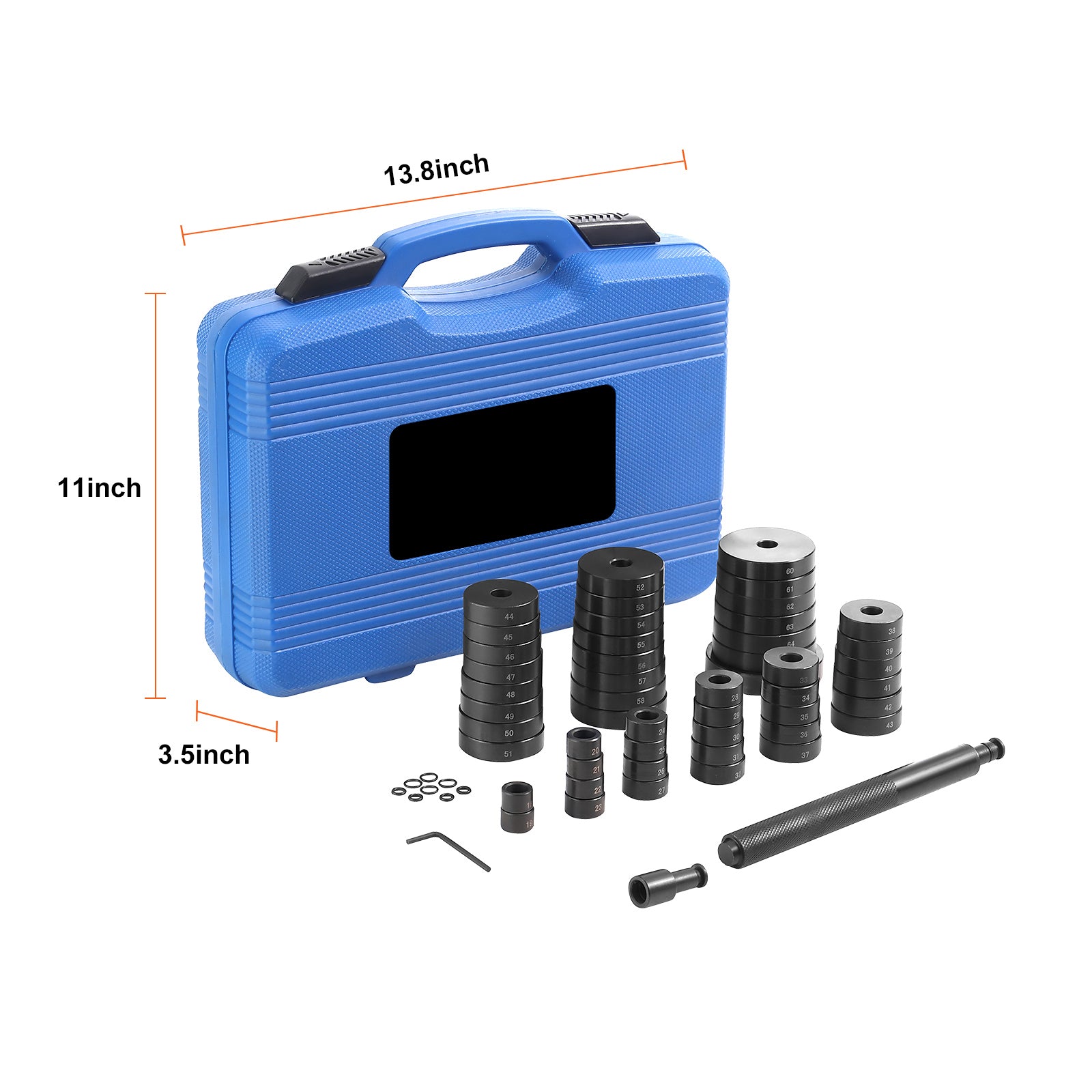 52 Pcs Custom Bushing Press Kit Transmission Wheel Bearing Race Seal Kit