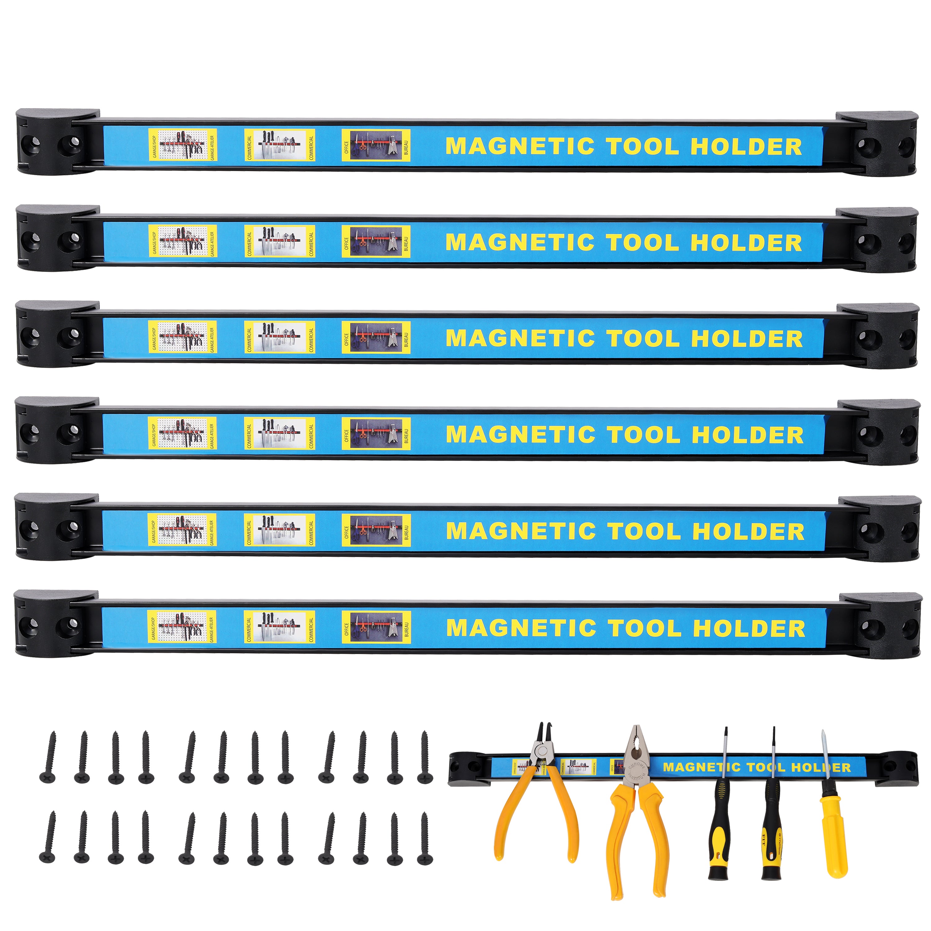 Heavy Duty Magnetic Tool Holder Bar