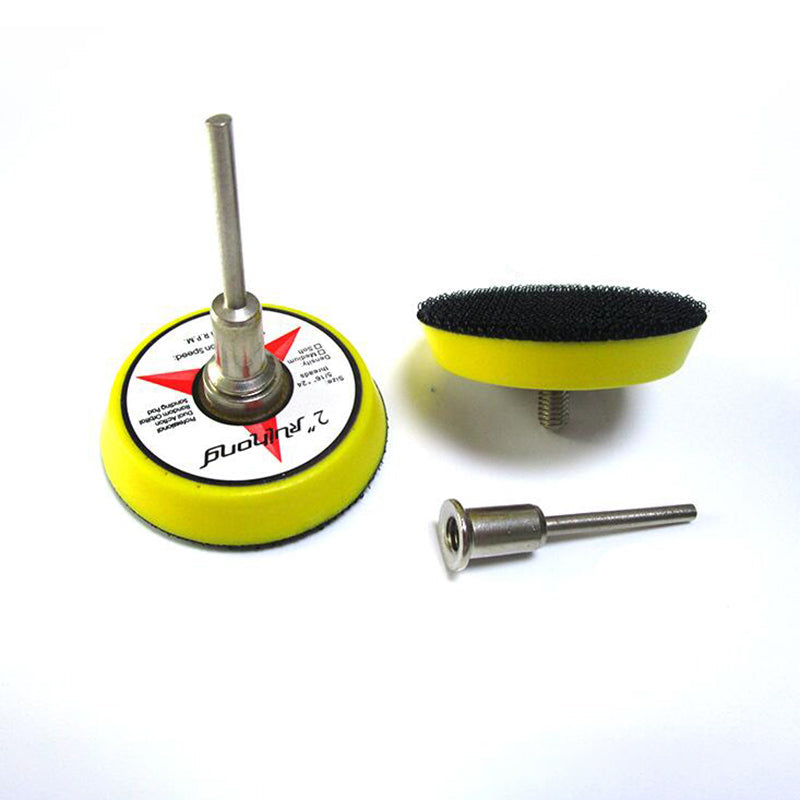 1" - 3" Hook Loop Sanding Polishing Backing Pad With 2.35mm-6mm Shank For Sander