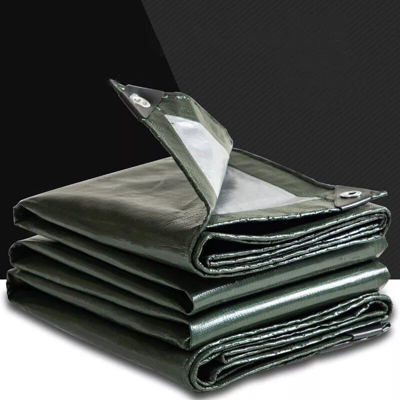 Tarpaulin Regular And Heavy Duty Waterproof Cover Tarp Ground Sheet Multi Sizes - HomeDIYer